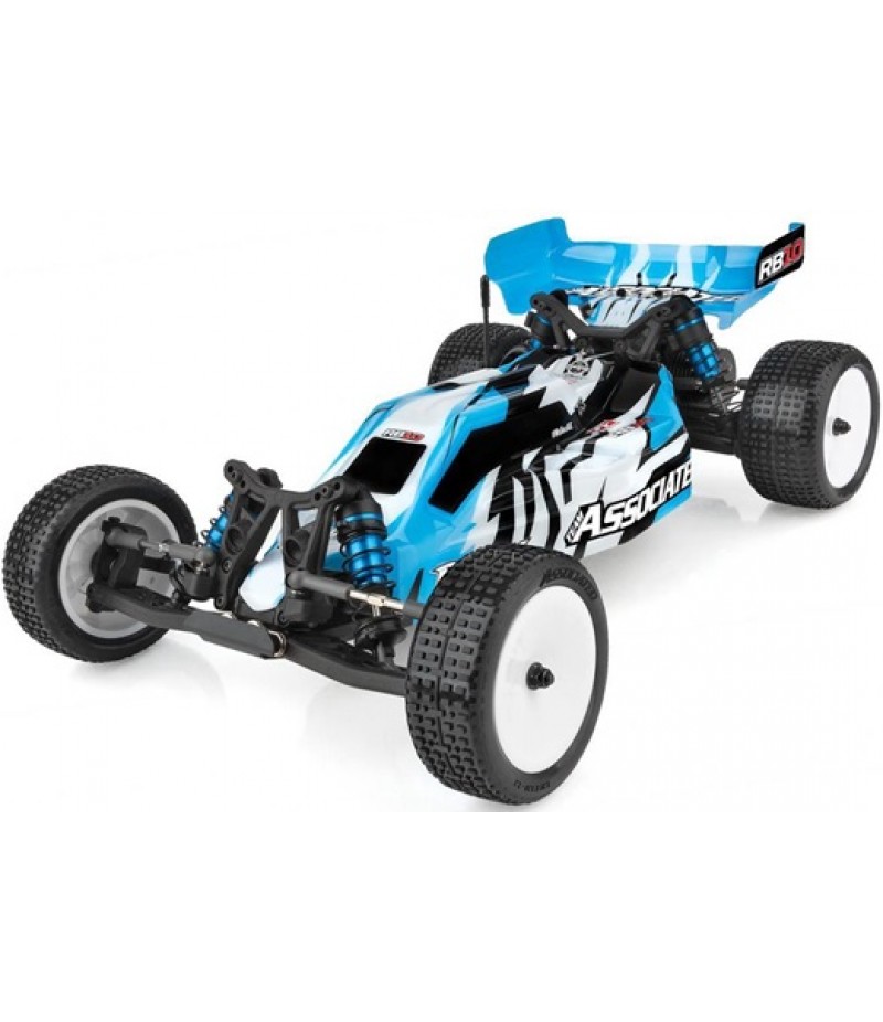 Team Associated RB10 RTR 1/10 Electric 2WD Brushless Buggy (Blue) w/2.4GHz Radio & DVC