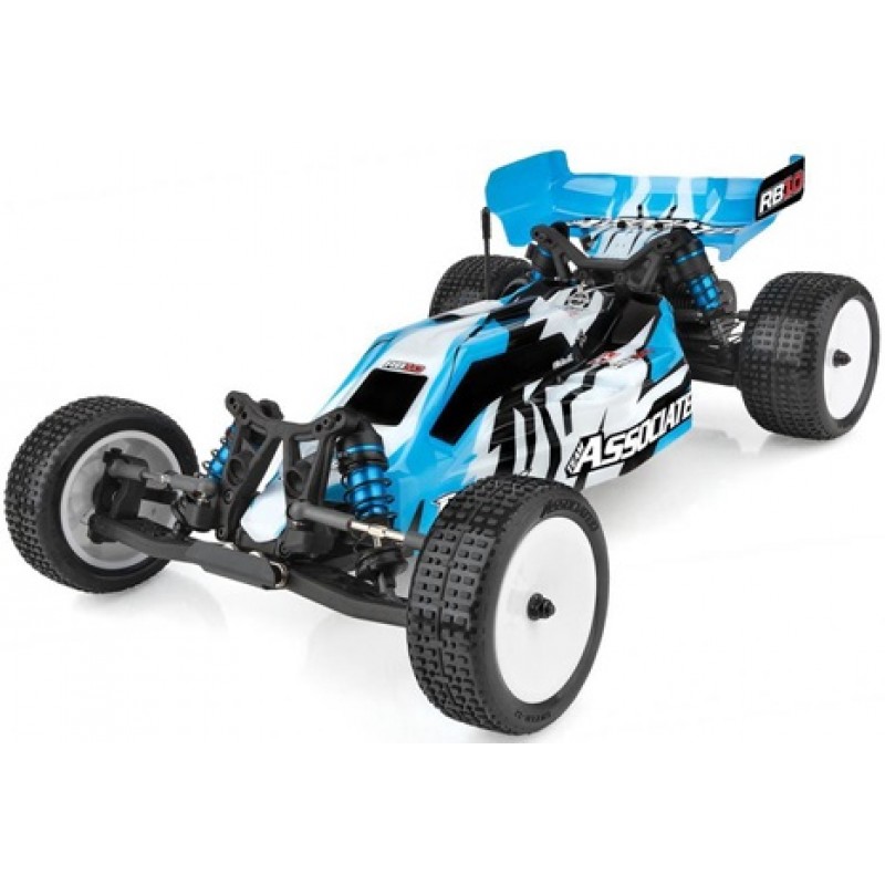 Team Associated RB10 RTR 1/10 Electric 2WD Brushless Buggy Combo (Blue) w/2.4GHz Radio, DVC & Battery & Charger