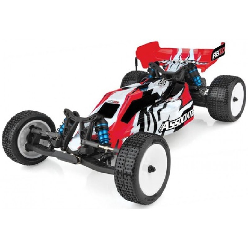 Team Associated RB10 RTR 1/10 Electric 2WD Brushless Buggy Combo (Red) w/2.4GHz Radio, DVC & Battery & Charger