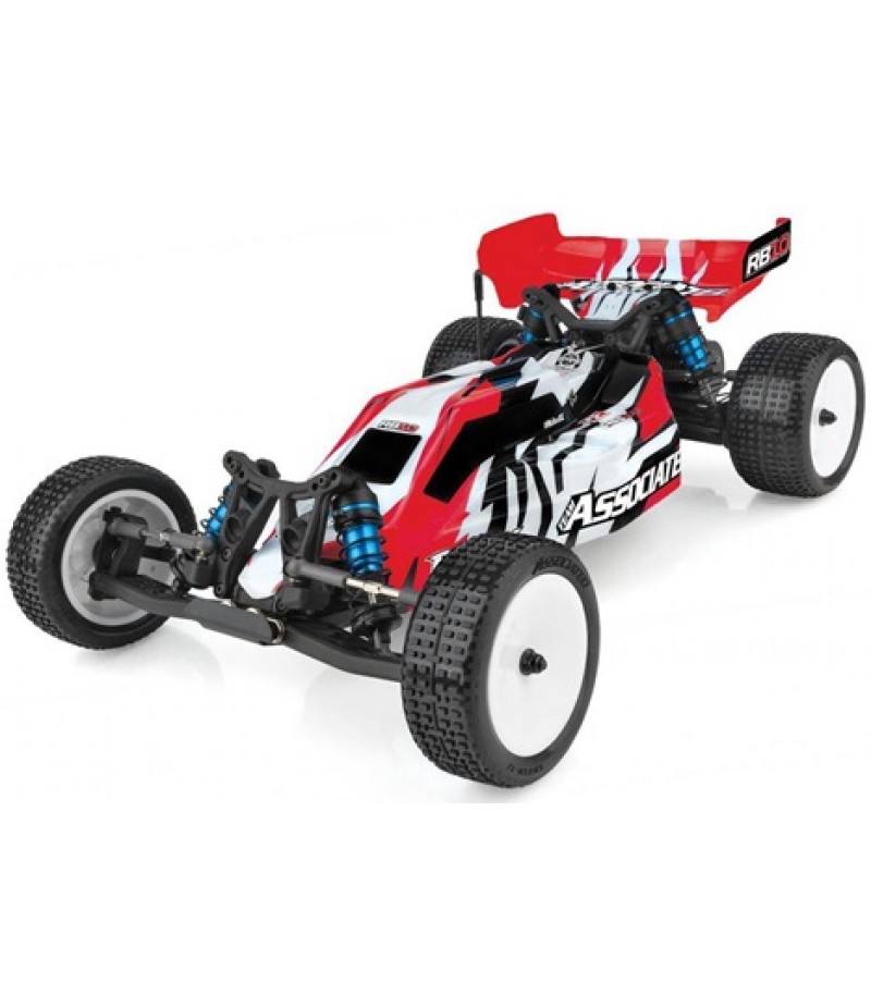 Team Associated RB10 RTR 1/10 Electric 2WD Brushless Buggy Combo (Red) w/2.4GHz Radio, DVC & Battery & Charger