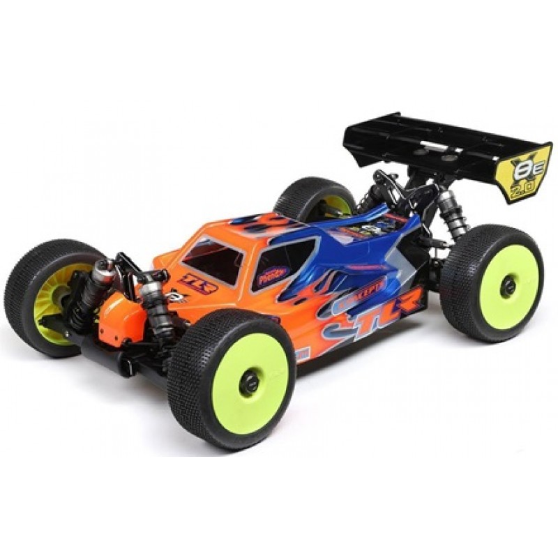 Team Losi Racing 8IGHT-X/E 2.0 Combo Nitro/Electric 1/8 4x4 Off-Road Buggy Kit