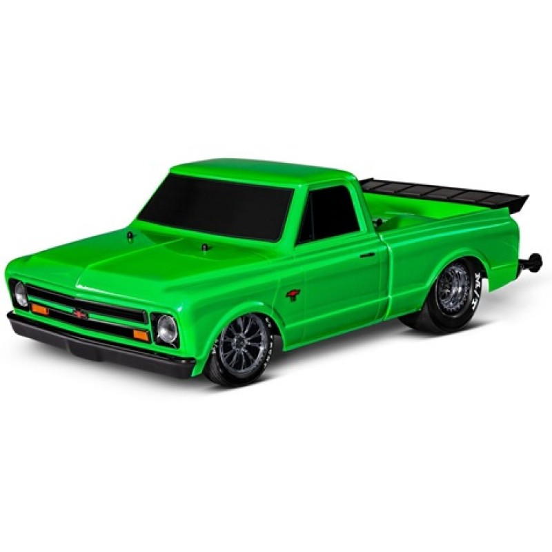 Traxxas Drag Slash HD 1967 Chevrolet C10 1/10 2WD RTR No Prep Truck (Green) w/TQi 2.4GHz Radio & TSM