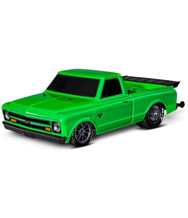 Traxxas Drag Slash HD 1967 Chevrolet C10 1/10 2WD RTR No Prep Truck (Green) w/TQi 2.4GHz Radio & TSM