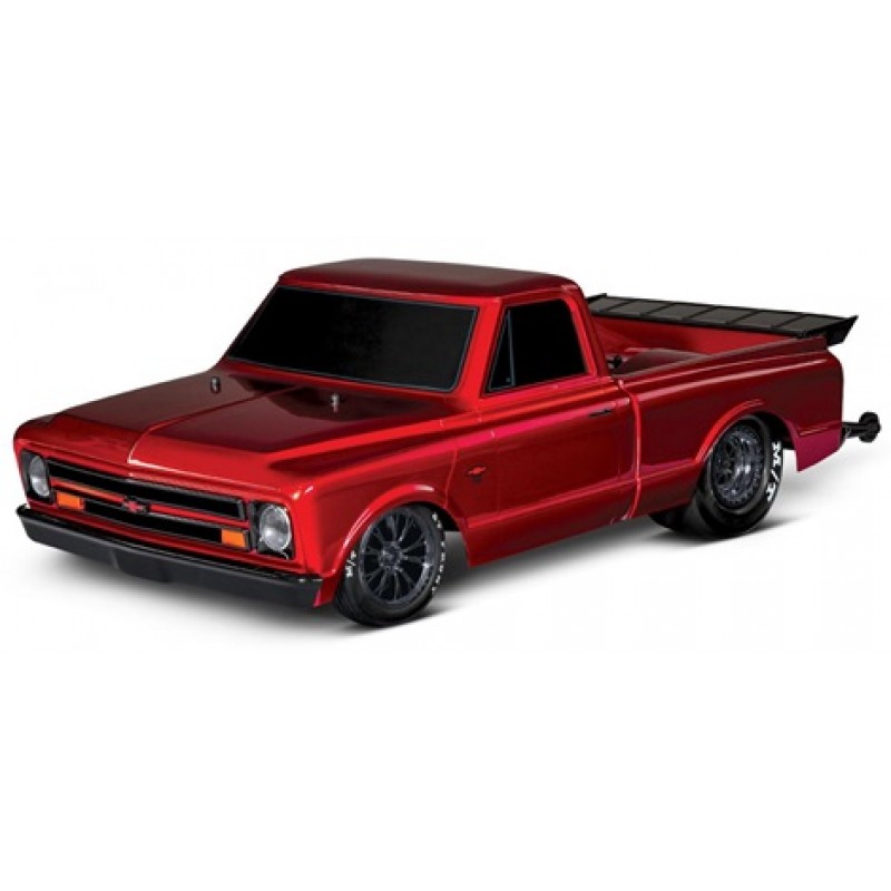 Traxxas Drag Slash HD 1967 Chevrolet C10 1/10 2WD RTR No Prep Truck (Red) w/TQi 2.4GHz Radio & TSM