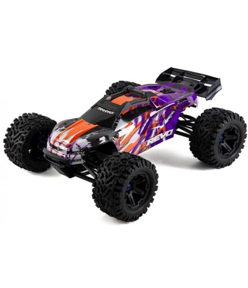 Traxxas E-Revo VXL 2.0 4WD Brushless Monster Truck (Purple)