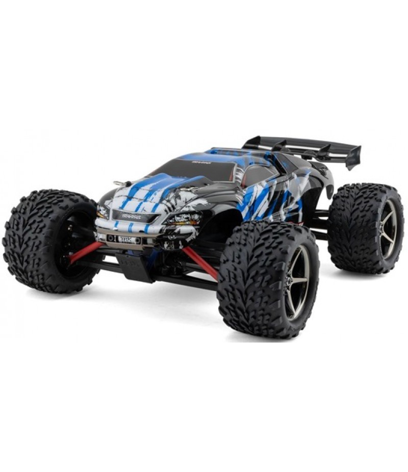 Traxxas E-Revo VXL Brushless 1/16 4WD RTR Monster Truck (Blue) w/VXL-3m ESC, TQi 2.4GHz Radio, Battery & USB-C Charger