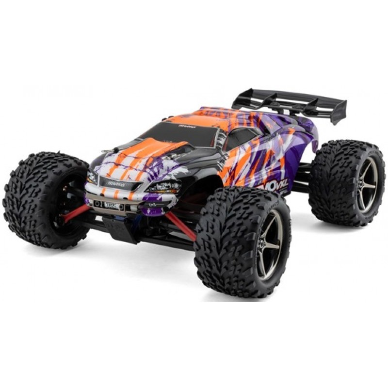 Traxxas E-Revo VXL Brushless 1/16 4WD RTR Monster Truck (Purple) w/VXL-3m ESC, TQi 2.4GHz Radio, Battery & USB-C Charger