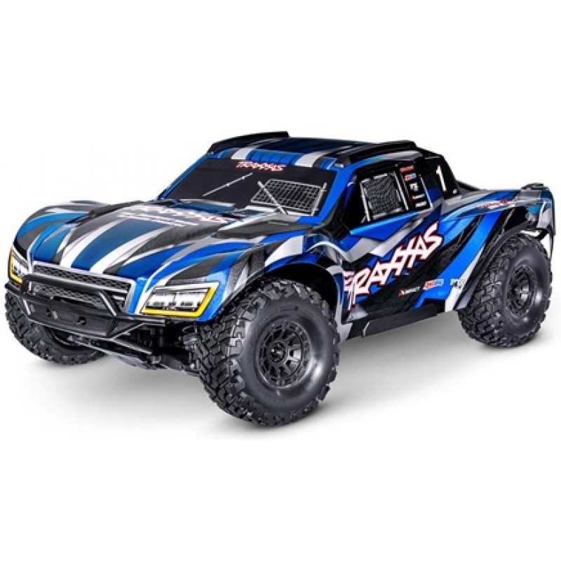 Traxxas Maxx Slash 6S 1/10 RTR 4X4 Brushless Short Course Truck (Blue) w/TQi 2.4GHz Radio & Link Module