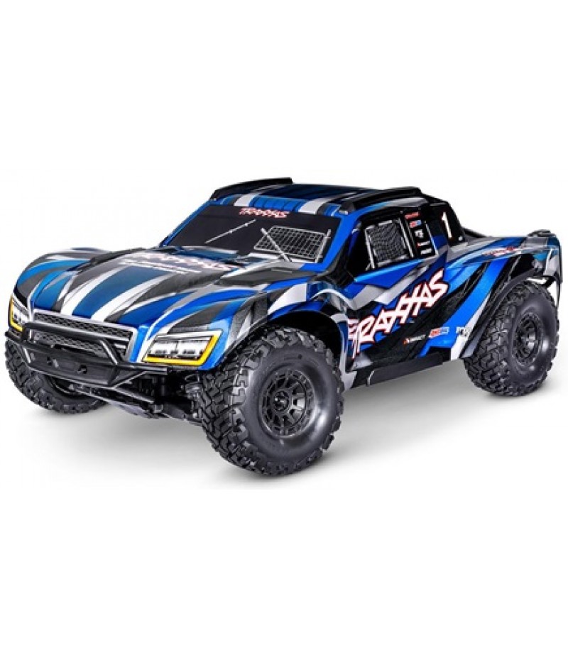 Traxxas Maxx Slash 6S 1/10 RTR 4X4 Brushless Short Course Truck (Blue) w/TQi 2.4GHz Radio & Link Module