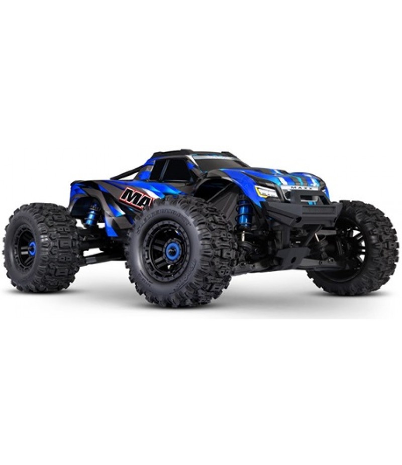 Traxxas Maxx WideMaxx 1/10 Brushless RTR 4WD Monster Truck (Blue) w/TQi 2.4GHz Radio & TSM