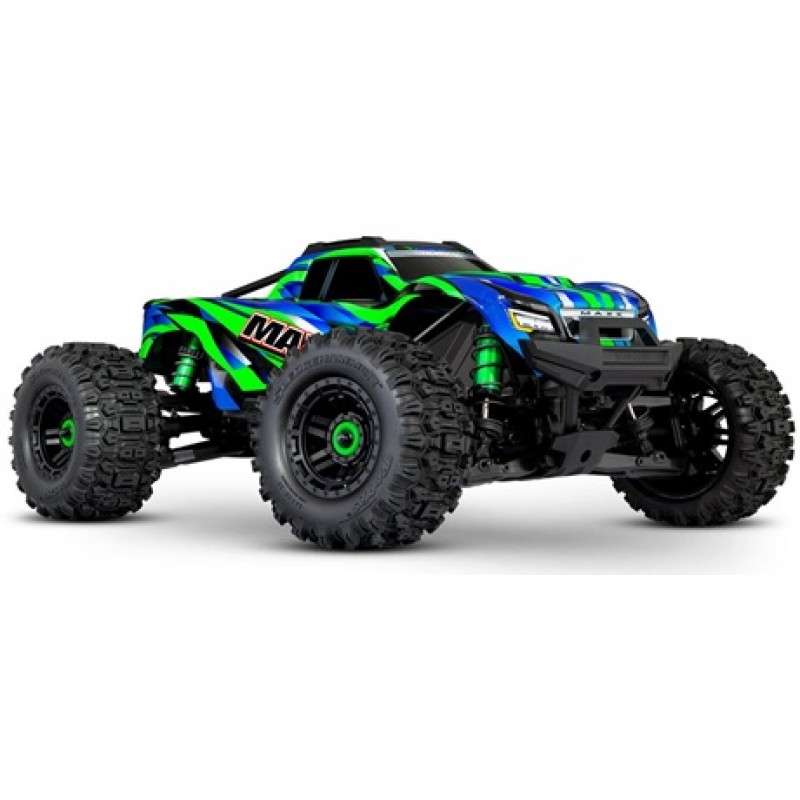 Traxxas Maxx WideMaxx 1/10 Brushless RTR 4WD Monster Truck (Green) w/TQi 2.4GHz Radio & TSM