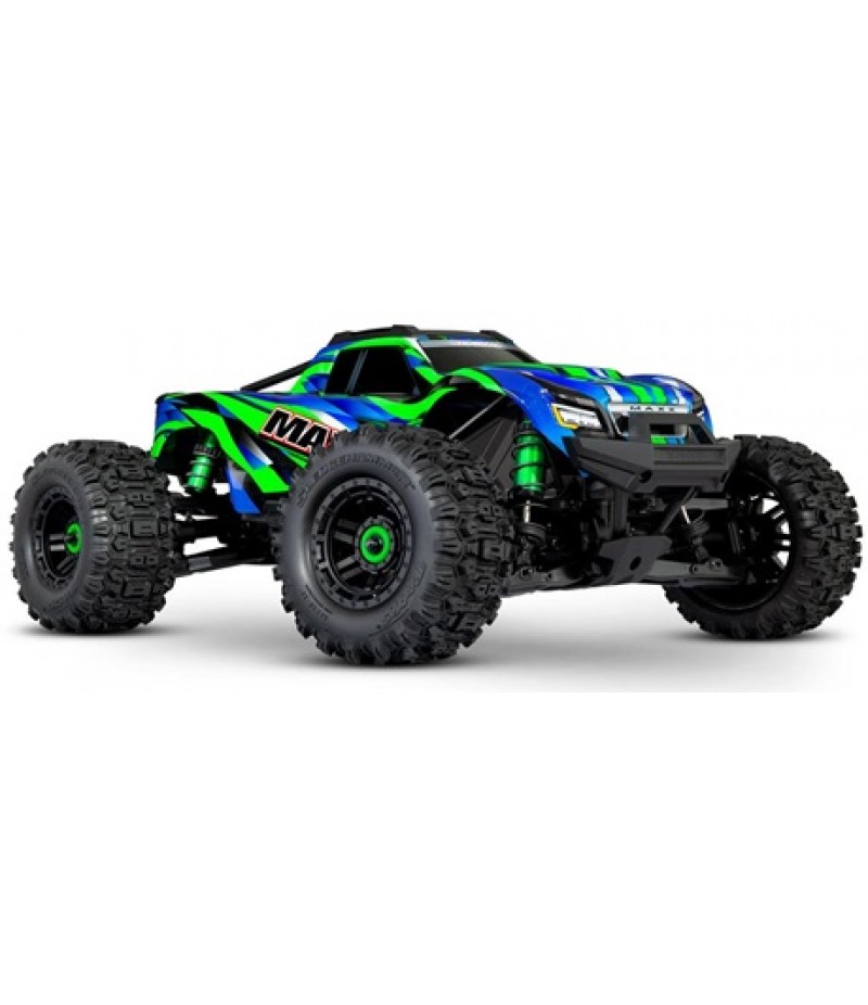 Traxxas Maxx WideMaxx 1/10 Brushless RTR 4WD Monster Truck (Green) w/TQi 2.4GHz Radio & TSM