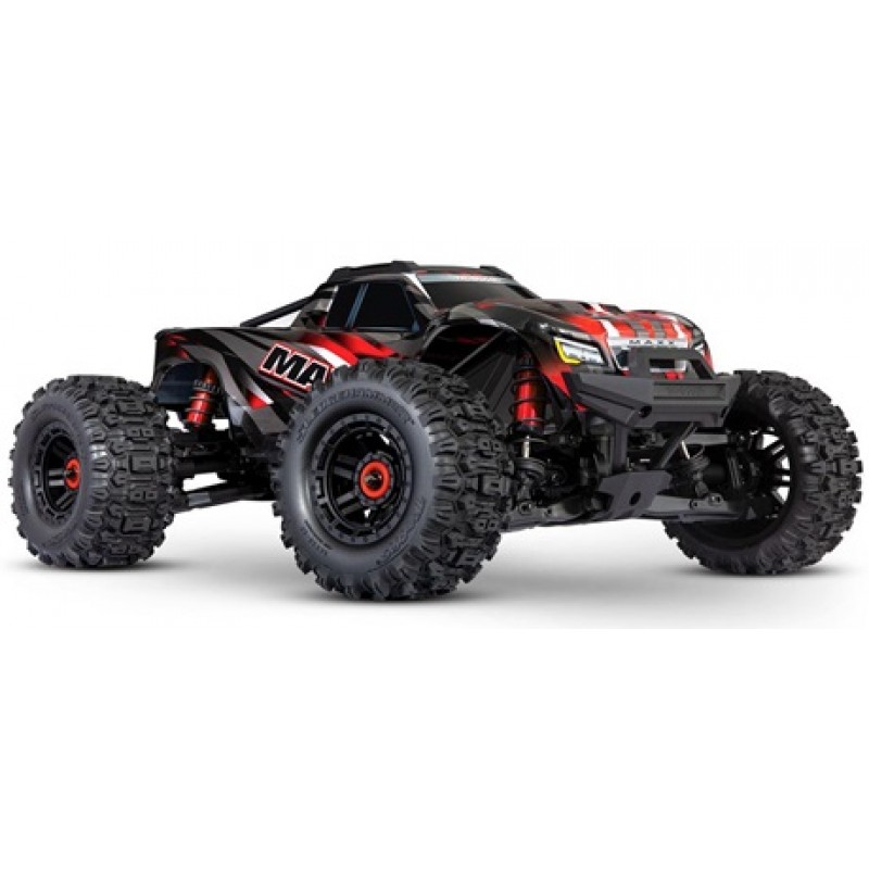 Traxxas Maxx WideMaxx 1/10 Brushless RTR 4WD Monster Truck (Red) w/TQi 2.4GHz Radio & TSM