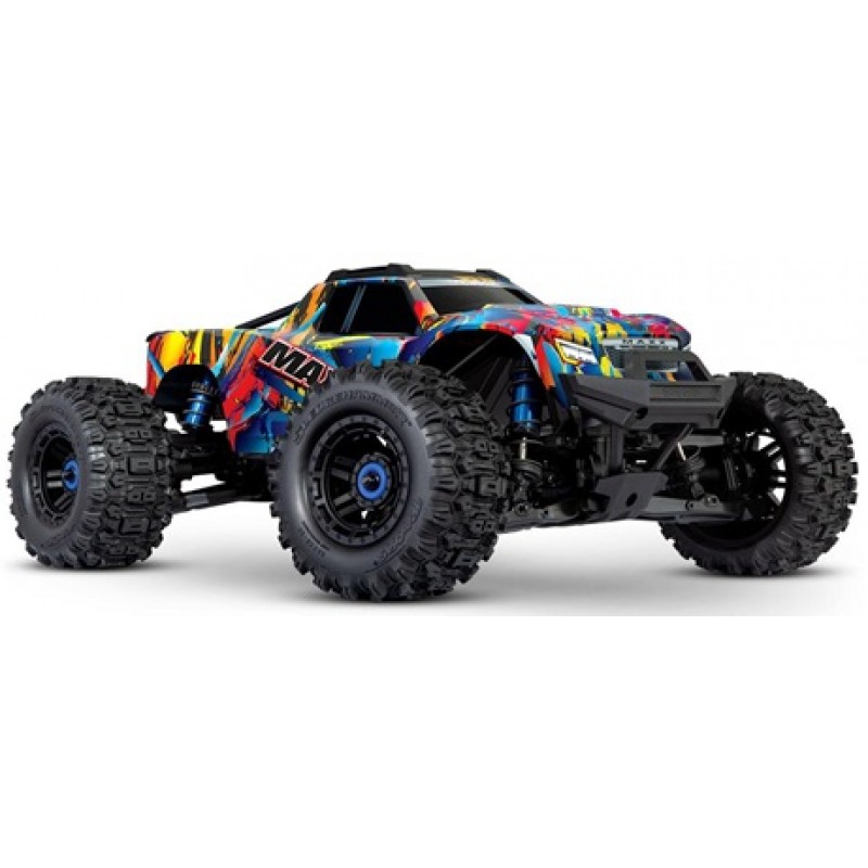 Traxxas Maxx WideMaxx 1/10 Brushless RTR 4WD Monster Truck (Rock N Roll) w/TQi 2.4GHz Radio & TSM