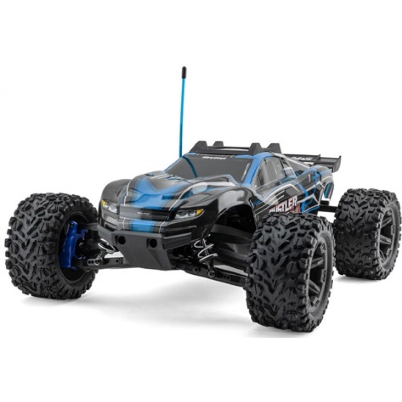 Traxxas Rustler 1/10 4X4 Brushless RTR Stadium Truck (Blue) w/BL-2S ESC, TQ 2.4GHz Radio