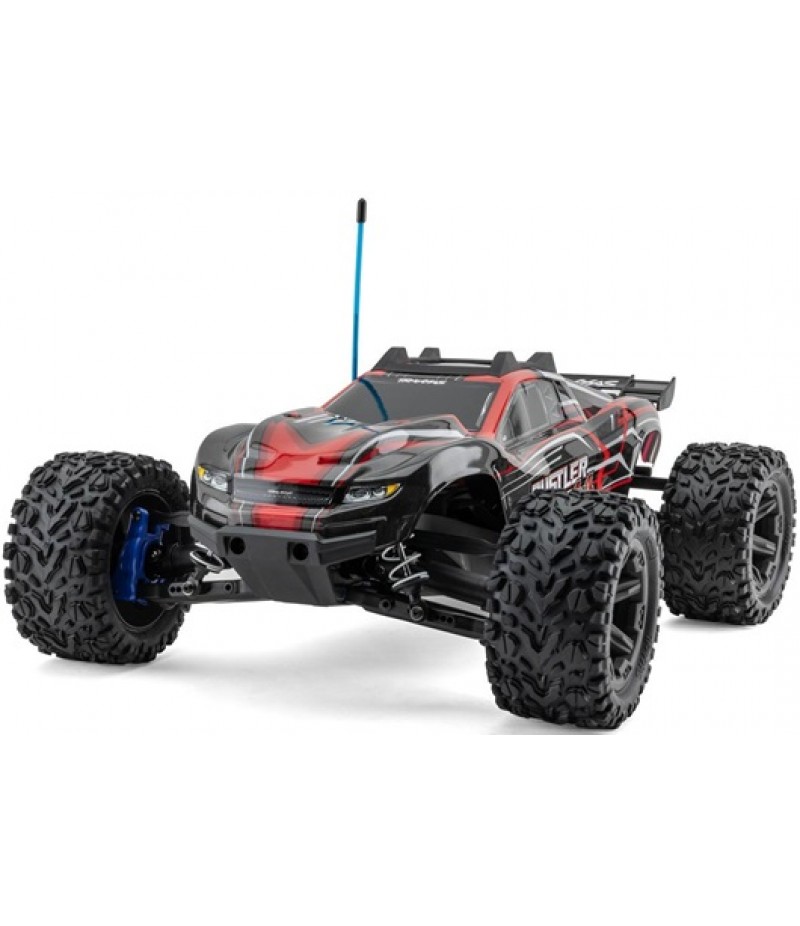 Traxxas Rustler 1/10 4X4 Brushless RTR Stadium Truck (Red) w/BL-2S ESC, TQ 2.4GHz Radio