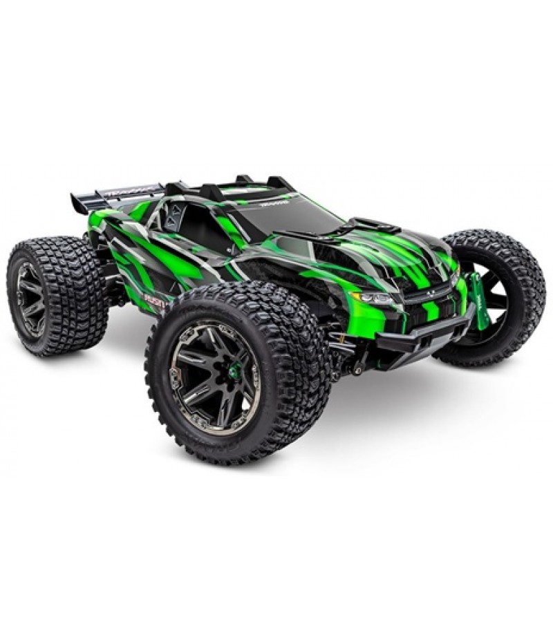 Traxxas Rustler 4x4 Ultimate 1/10 RTR Brushless Stadium Truck (Green) w/TQi 2.4GHz Radio & Link Module