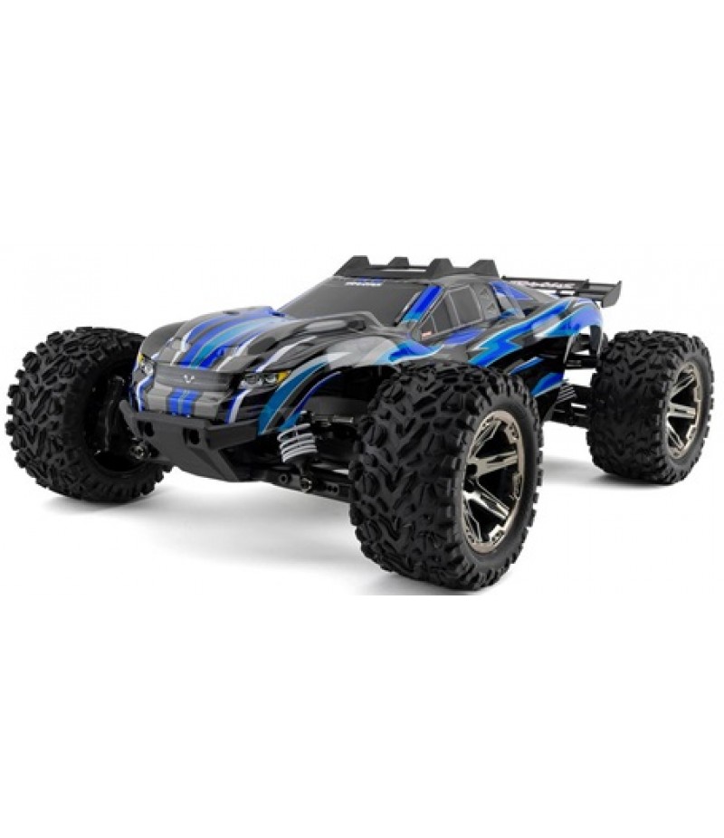 Traxxas Rustler 4x4 VXL Brushless RTR 1/10 4WD Stadium Truck (Blue) w/TQi 2.4GHz Radio & TSM