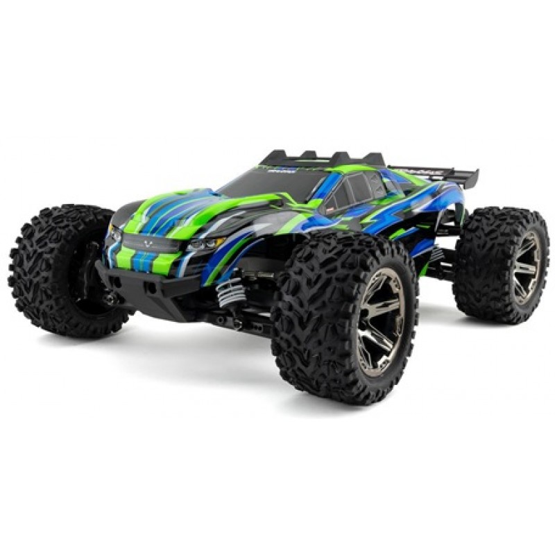 Traxxas Rustler 4x4 VXL Brushless RTR 1/10 4WD Stadium Truck (Green) w/TQi 2.4GHz Radio & TSM