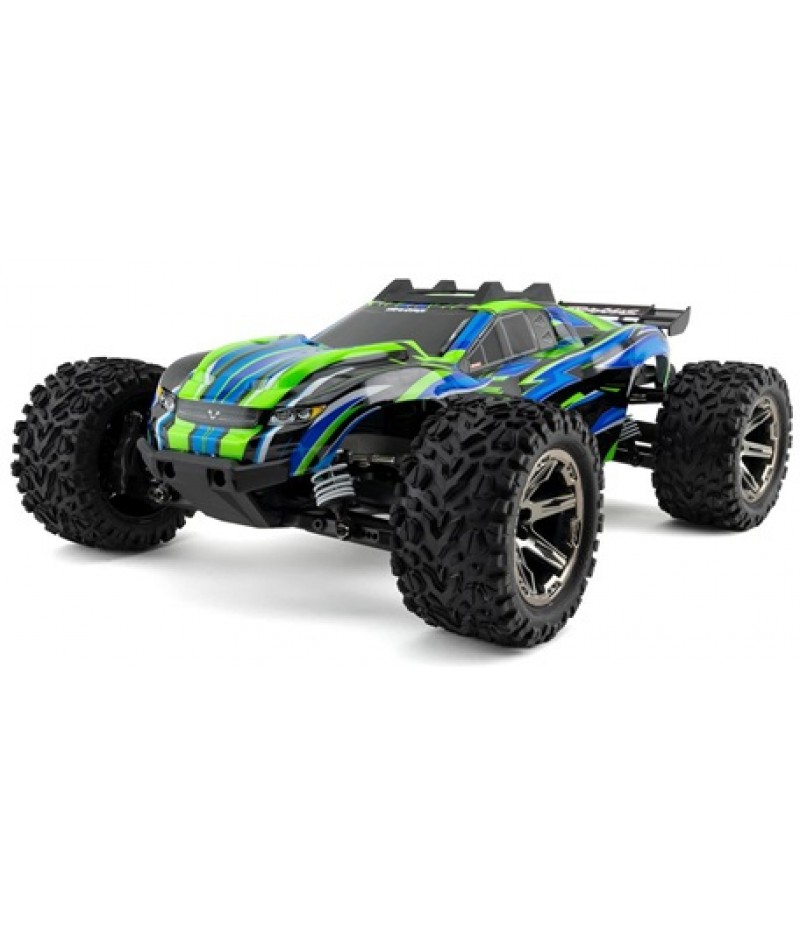 Traxxas Rustler 4x4 VXL Brushless RTR 1/10 4WD Stadium Truck (Green) w/TQi 2.4GHz Radio & TSM