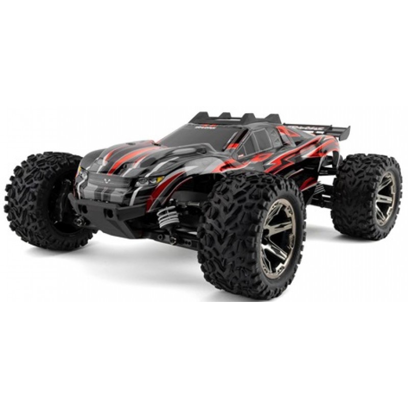 Traxxas Rustler 4x4 VXL Brushless RTR 1/10 4WD Stadium Truck (Red) w/TQi 2.4GHz Radio & TSM