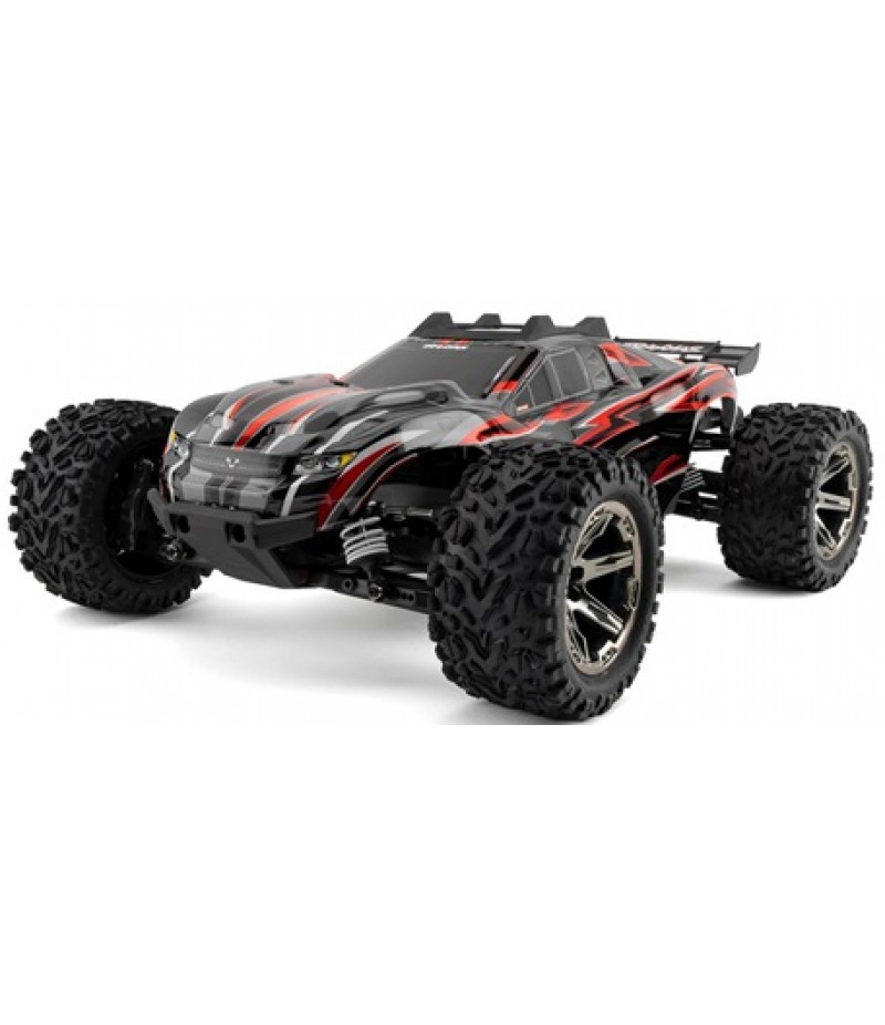 Traxxas Rustler 4x4 VXL Brushless RTR 1/10 4WD Stadium Truck (Red) w/TQi 2.4GHz Radio & TSM