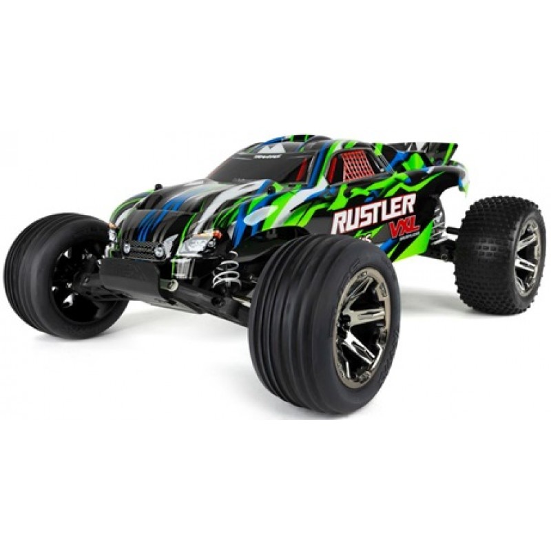 Traxxas Rustler VXL Brushless 1/10 RTR Stadium Truck (Green) w/Magnum 272R, TQi 2.4GHz Radio & TSM