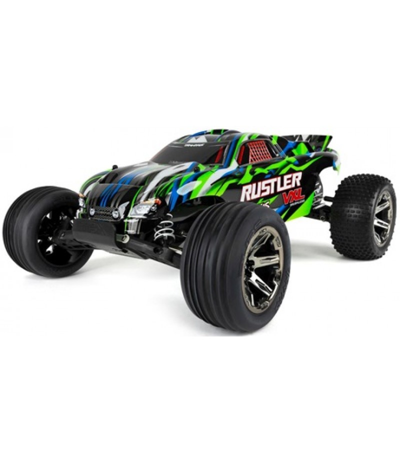 Traxxas Rustler VXL Brushless 1/10 RTR Stadium Truck (Green) w/Magnum 272R, TQi 2.4GHz Radio & TSM