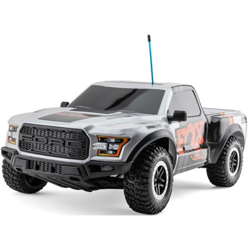 Traxxas Slash 1/10 RTR 2017 Ford Raptor 2WD Short Course Truck (Fox) w/XL-5 ESC, TQ 2.4GHz Radio, Battery & USB-C Charger