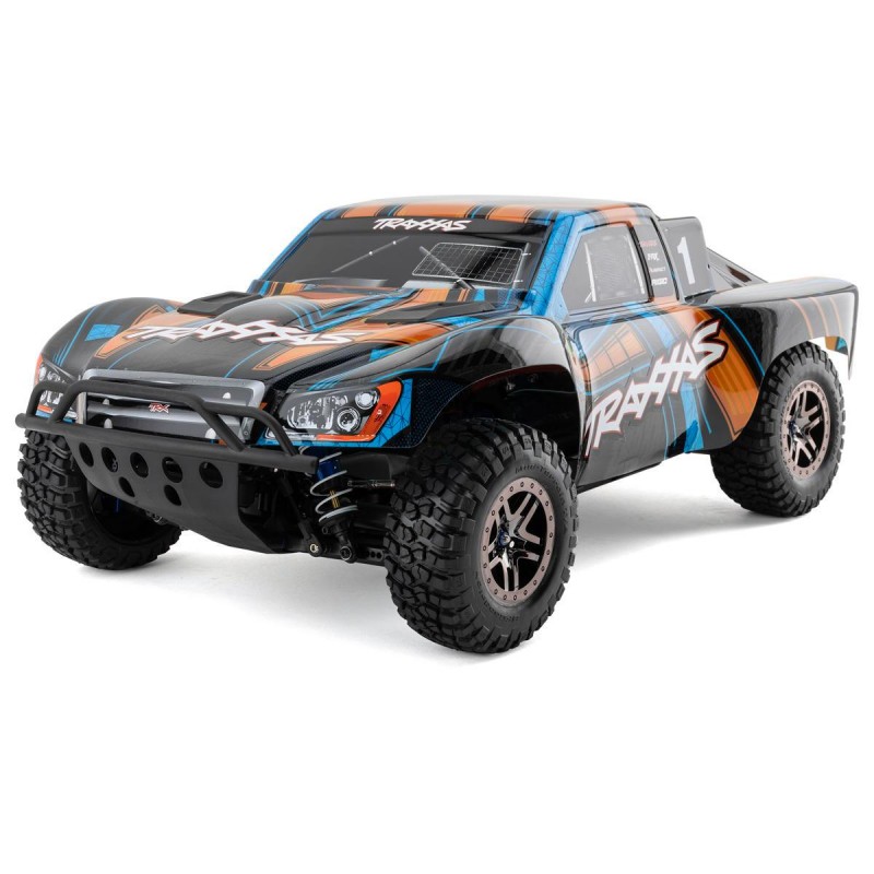 Traxxas Slash 4X4 "Ultimate" Brushless RTR 4WD Short Course Truck (Orange) w/TSM & TQi 2.4GHz Radio