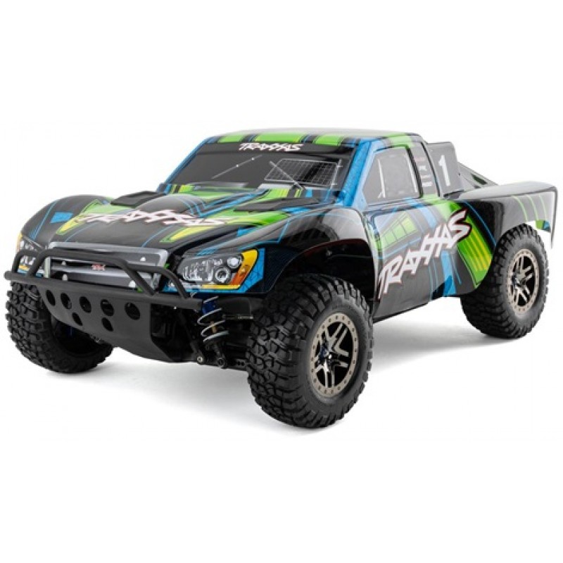 Traxxas Slash 4x4 "Ultimate" VXL Brushless RTR 4WD Short Course Truck (Green) w/TSM & TQi 2.4GHz Radio