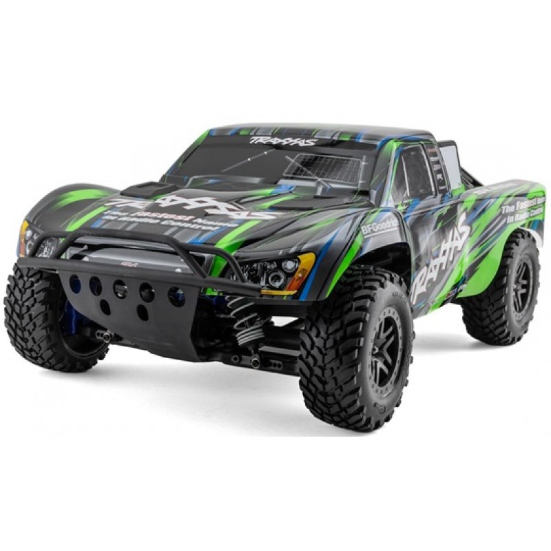 Traxxas Slash BL-2S 1/10 RTR 4X4 Brushless Short Course Truck (Green) w/BL-2S ESC & TQ 2.4GHz Radio