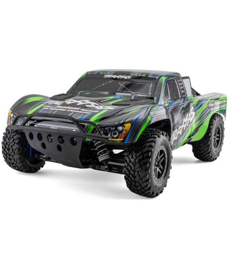 Traxxas Slash BL-2S 1/10 RTR 4X4 Brushless Short Course Truck (Green) w/BL-2S ESC & TQ 2.4GHz Radio