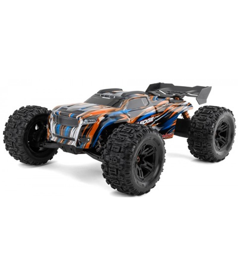 Traxxas Sledge RTR 6S 4WD Electric Brushless 1/8 Monster Truck (Orange) w/Belted Sledgehammer Tires & TQi 2.4GHz TSM Radio