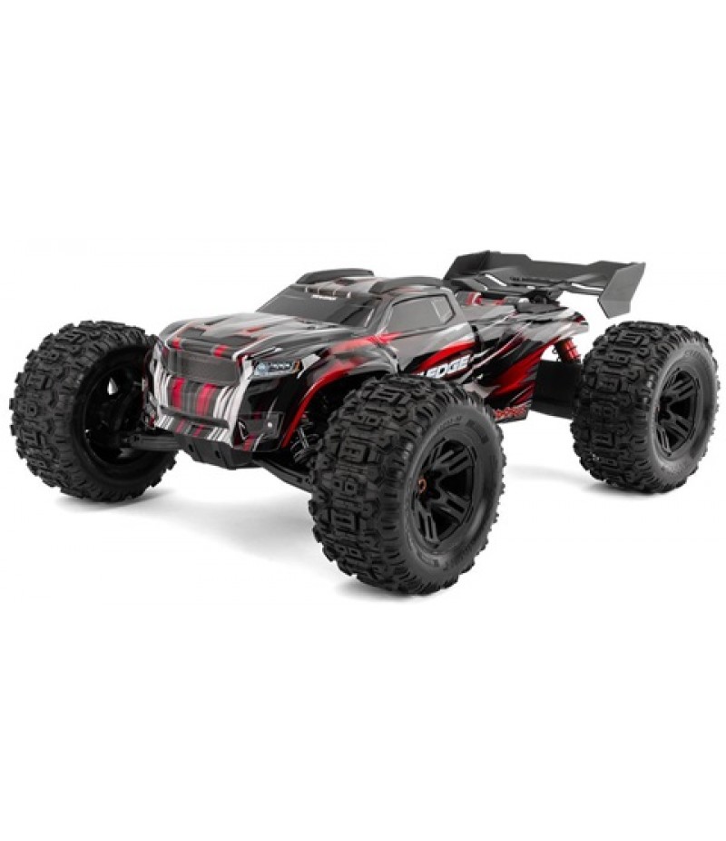 Traxxas Sledge RTR 6S 4WD Electric Brushless 1/8 Monster Truck (Red) w/Belted Sledgehammer Tires & TQi 2.4GHz TSM Radio