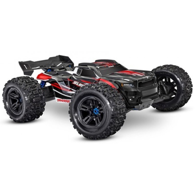 Traxxas Sledge RTR 6S 4WD Electric Monster Truck (Red) w/VXL-6s ESC & TQi 2.4GHz Radio