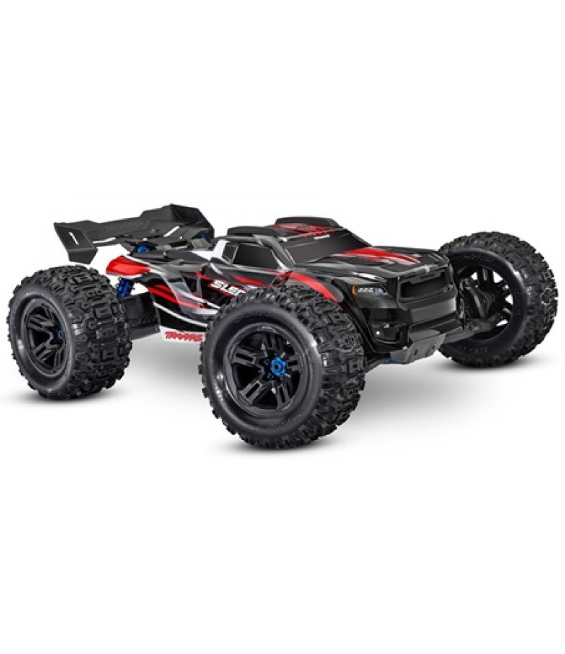 Traxxas Sledge RTR 6S 4WD Electric Monster Truck (Red) w/VXL-6s ESC & TQi 2.4GHz Radio