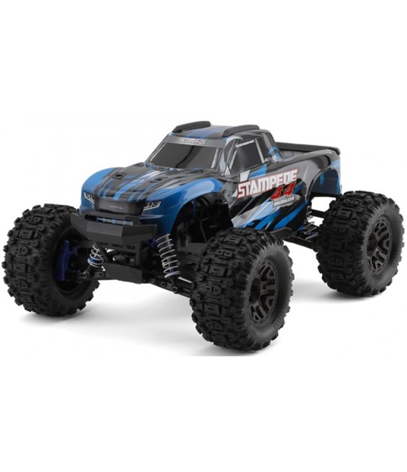 Traxxas Stampede 4X4 BL-2s Brushless 1/10 RTR Monster Truck (Blue) w/BL-2S ESC, TQ 2.4GHz Radio