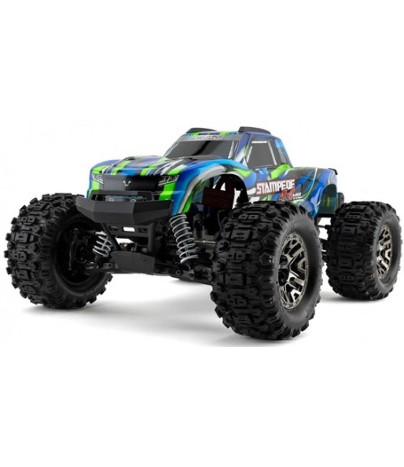 Traxxas Stampede 4x4 VXL Brushless RTR 1/10 4WD Monster Truck (Green) w/TQi 2.4GHz Radio & TSM