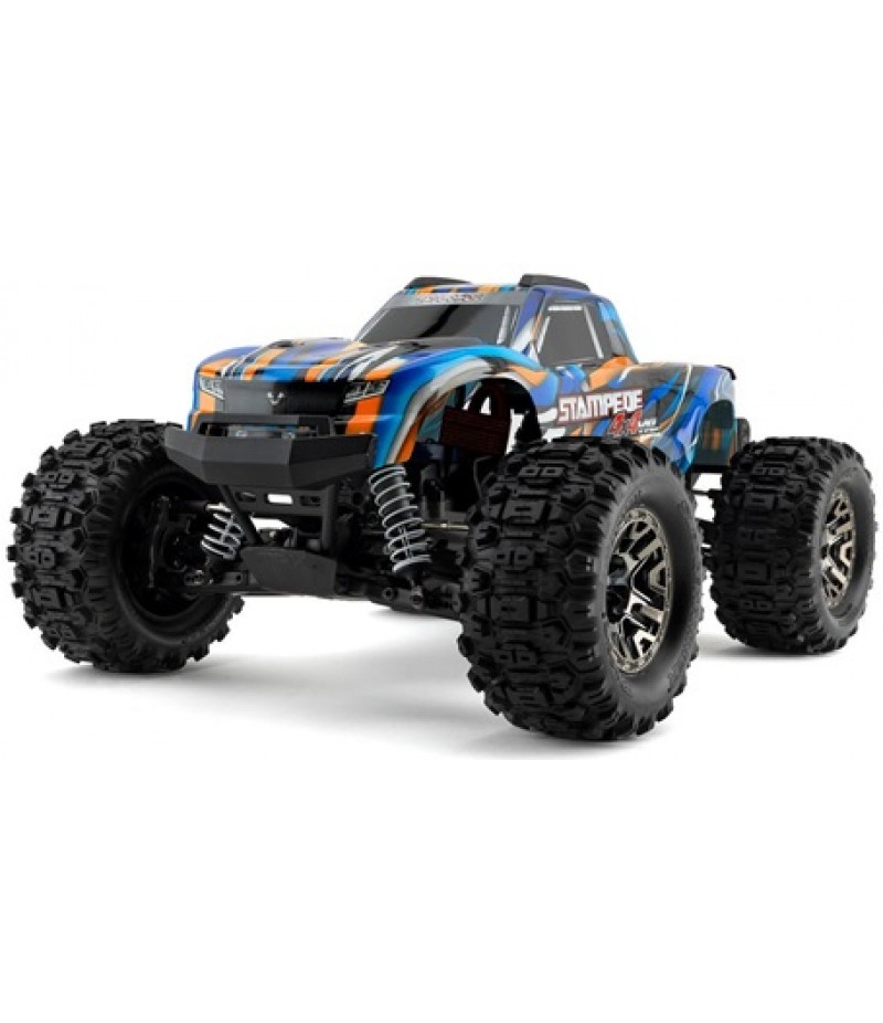 Traxxas Stampede 4x4 VXL Brushless RTR 1/10 4WD Monster Truck (Orange) w/TQi 2.4GHz Radio & TSM