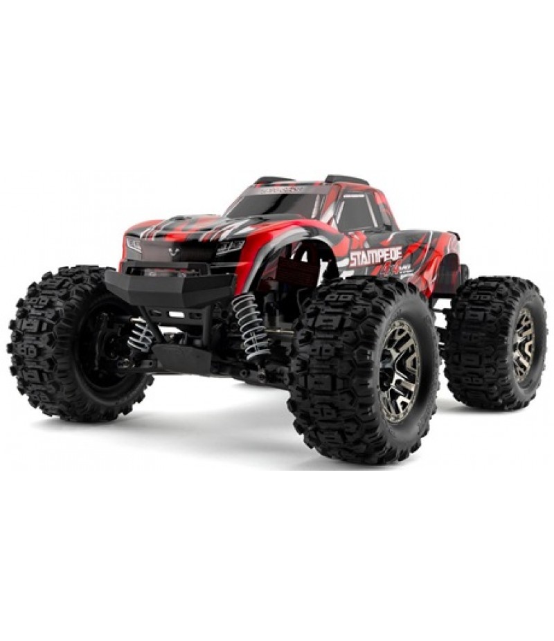 Traxxas Stampede 4x4 VXL Brushless RTR 1/10 4WD Monster Truck (Red) w/TQi 2.4GHz Radio & TSM