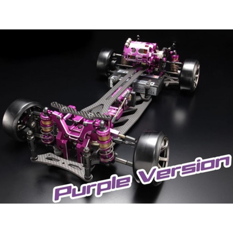 Yokomo Limited Edition Master Drift 2.0 1/10 Electric 2WD RWD Drift Car Kit (Purple)