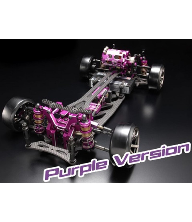 Yokomo Limited Edition Master Drift 2.0 1/10 Electric 2WD RWD Drift Car Kit (Purple)