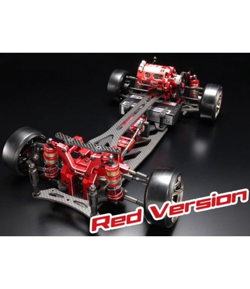 Yokomo Limited Edition Master Drift 2.0 1/10 Electric 2WD RWD Drift Car Kit (Red)