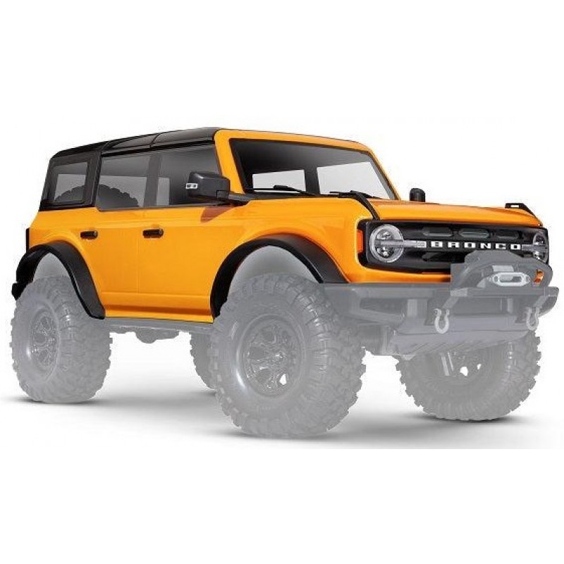 2021 Traxxas Ford Bronco Body, Complete, Cyber Orange