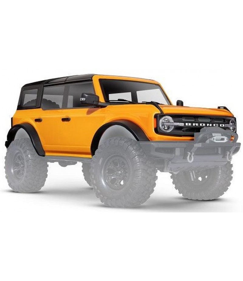 2021 Traxxas Ford Bronco Body, Complete, Cyber Orange