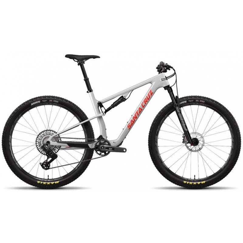 2024 Santa Cruz Blur 4 C GX AXS - Matte Silver