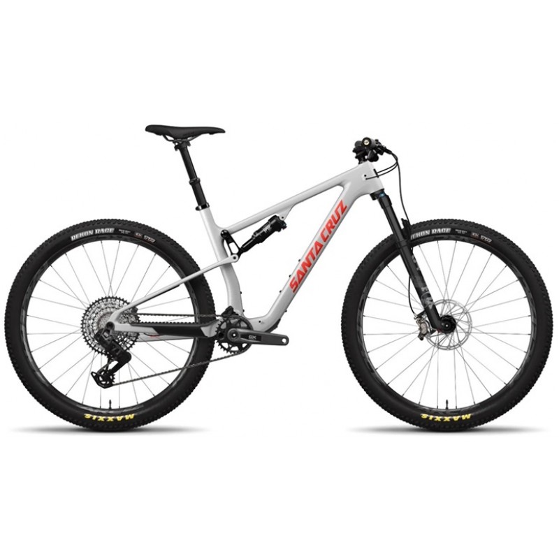 2024 Santa Cruz Blur 4 C GX AXS TR - Matte Silver