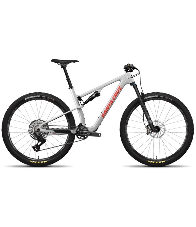 2024 Santa Cruz Blur 4 C GX AXS TR - Matte Silver