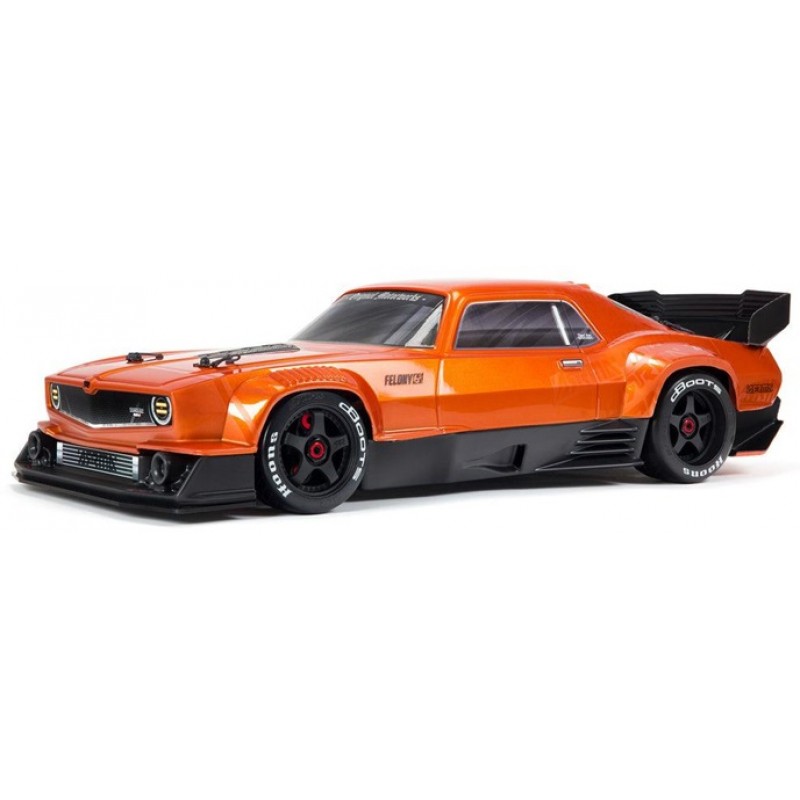 ARRMA Felony 6S BLX 1/7 4WD Stunt Car RTR, Orange